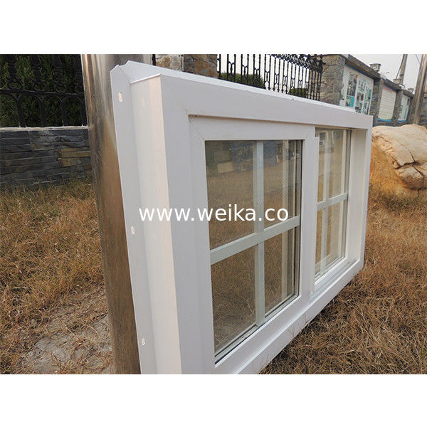 1.7mm UPVC συρόμενο παράθυρο και πόρτα PVC μπάνιο παράθυρο