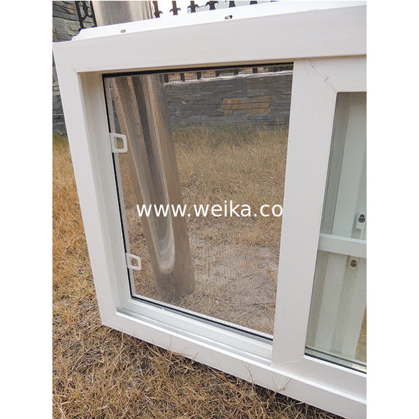 1.7mm UPVC συρόμενο παράθυρο και πόρτα PVC μπάνιο παράθυρο