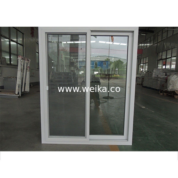 100x40 UPVC διπλά γυάλινα παράθυρα για κατοικίες πιστοποιημένα από την AAMA