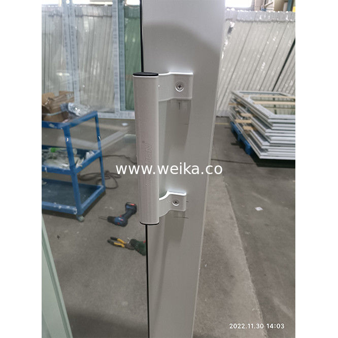 Εξωτερικό μπαλκόνι UPVC συρόμενες πόρτες Pvc μπροστινό εσωτερικό πλαίσιο ακορντεόν
