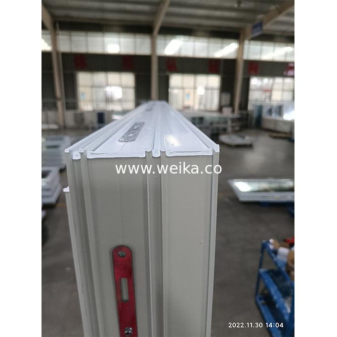 Εξωτερικό μπαλκόνι UPVC συρόμενες πόρτες Pvc μπροστινό εσωτερικό πλαίσιο ακορντεόν