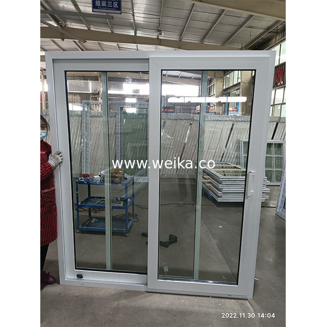 Εξωτερικό μπαλκόνι UPVC συρόμενες πόρτες Pvc μπροστινό εσωτερικό πλαίσιο ακορντεόν