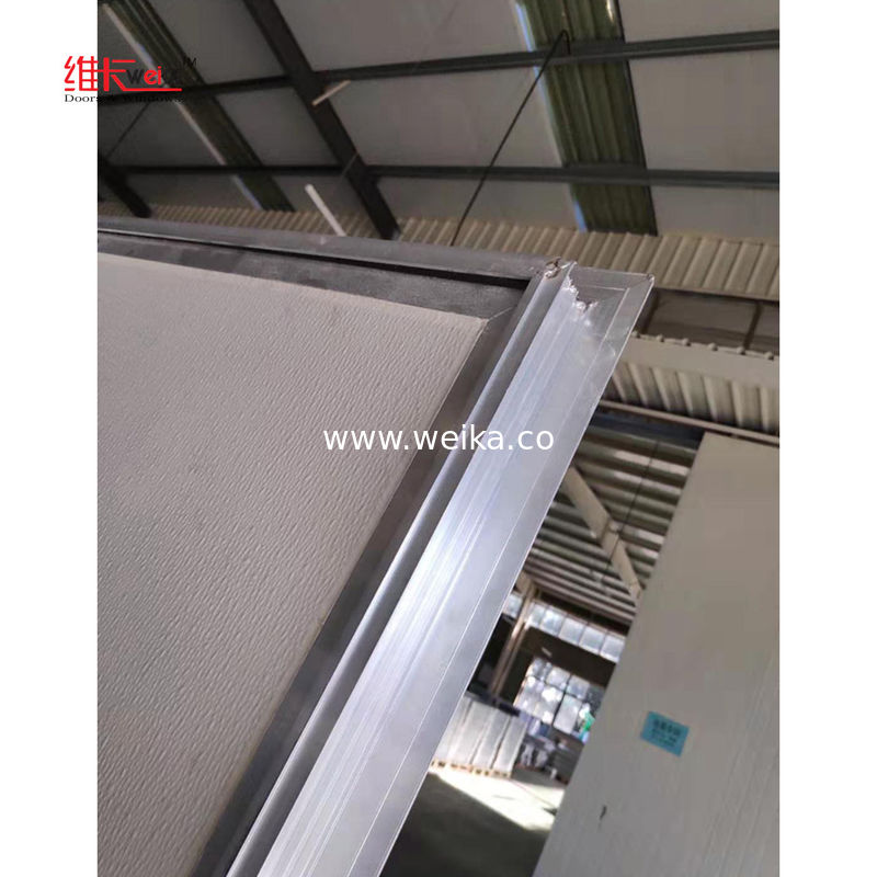 WPC εσωτερική UPVC πλευρική πόρτα έτοιμες πόρτες PVC για σπίτια