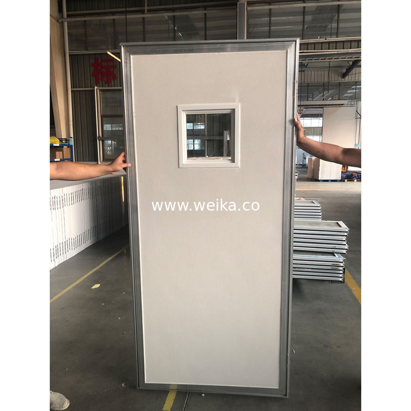 WPC εσωτερική UPVC πλευρική πόρτα έτοιμες πόρτες PVC για σπίτια