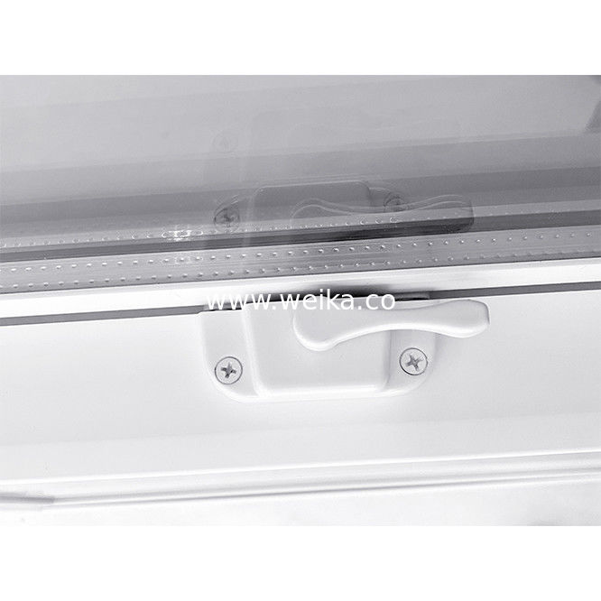 UPVC μονό κρεμασμένο παράθυρο Προφίλ ολόκληρου του σώματος και λειτουργία αδιάβροχη με προσαρμόσιμο αισθητικό σχεδιασμό