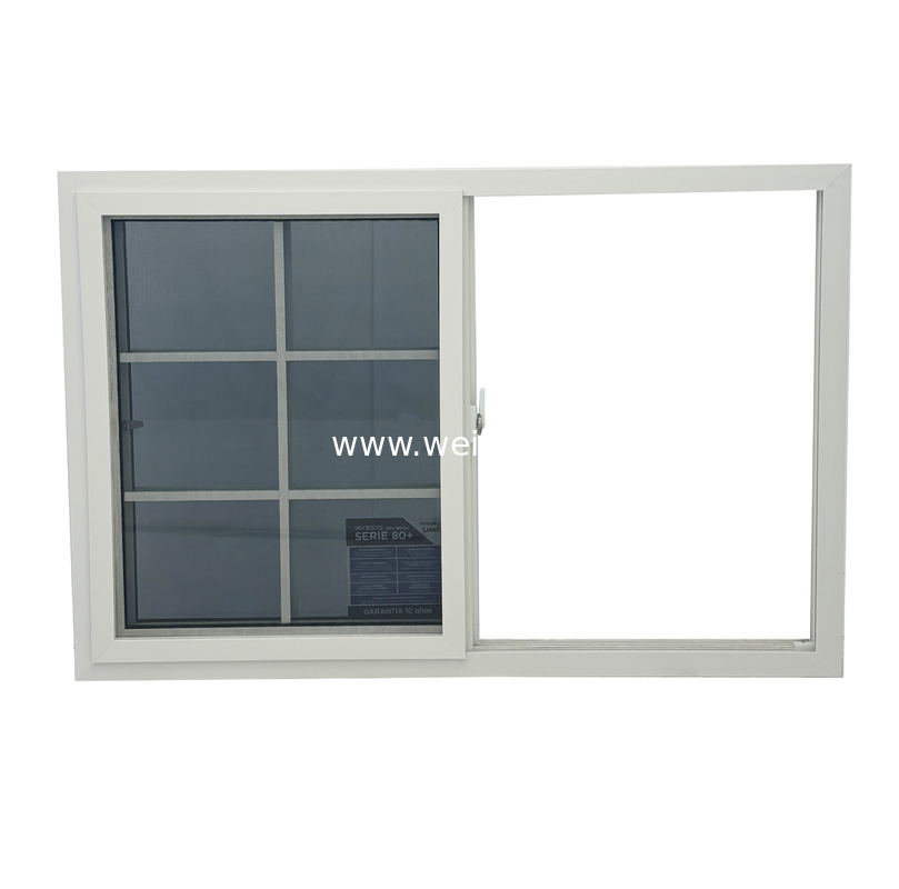 Μεντεσές τριβής UPVC Συρόμενο Παράθυρο και Πόρτα Τυπικού Σχεδιασμού Εγκοπής με Float Glass
