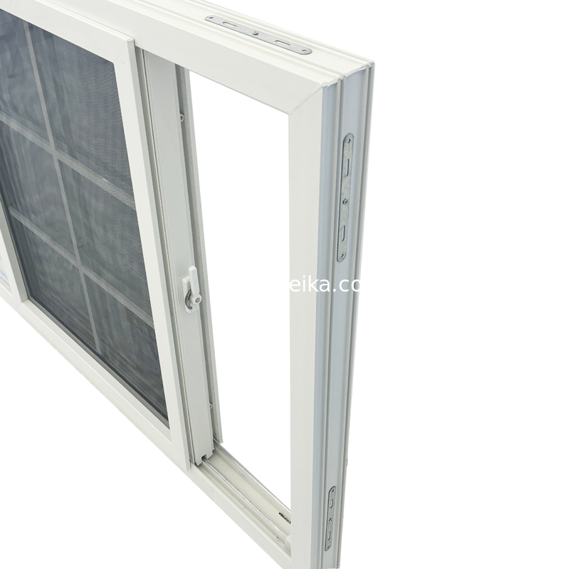 Μεντεσές τριβής UPVC Συρόμενο Παράθυρο και Πόρτα Τυπικού Σχεδιασμού Εγκοπής με Float Glass