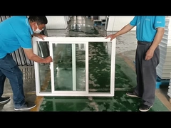 Αμερικάνικο δημοφιλές βινύλιο με ένα μόνο συρόμενο παράθυρο ρεαλιστικό