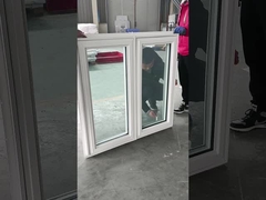 Πλαστικό πλαστικό κάλυμμα παραθύρου ανοιχτό αμερικανικό ύφος