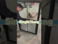 Αμερικανικά κτίρια Αμερικανικό μονό κρεμασμένο παράθυρο με πλωτό γυαλί