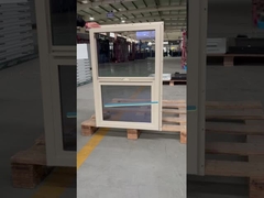 Προσαρμόσιμα PVC κρεμασμένα παράθυρα Apricot Color America Style Οποιοδήποτε μέγεθος