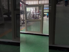 Πίνακας κάτω από PVC χαμηλό-Ε γυάλινο επάνω σταθερό πέλμα μονό κρεμασμένο παράθυρο Κλειδί ημισέληνου