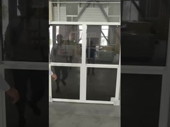 Αμερικανικού τύπου διαιρούμενα μονά τοξωτά παράθυρα βινυλίου